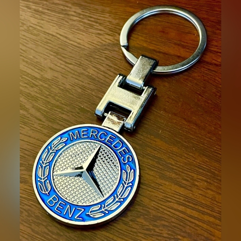 Mercedes metal keychain Keyring Choose 1